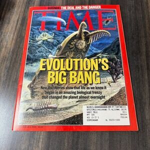 Time Magazine Evolution Big Bang December 4 1995 Fossil Discovery Paleontology